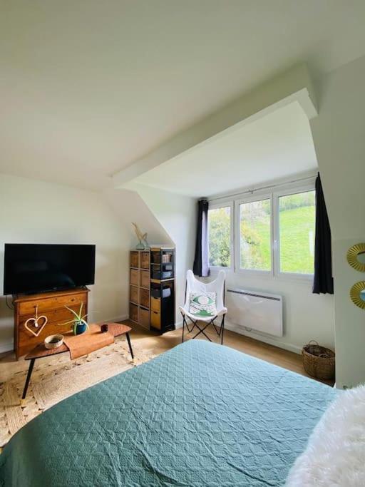 Charmant Studio Honfleur Exterior foto